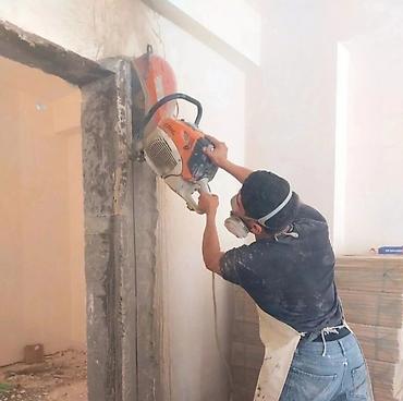 Beton işləri: Beton kəsmə və açılışların hazırlanması xidməti - Armaturlu beton — 10