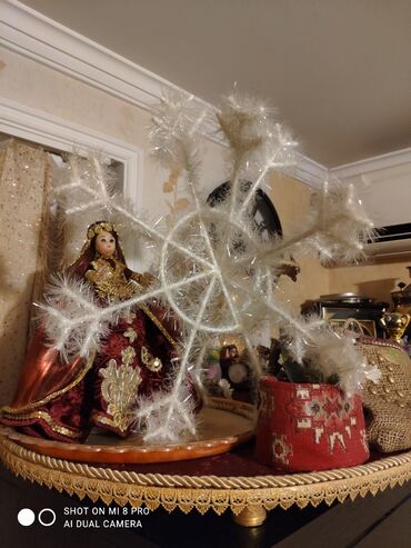 Yeni il oyuncaqları və bəzəkləri: Yeni il aksesuarları. 10-15-20₼ Yeni il xonça və ekibanular da — 6