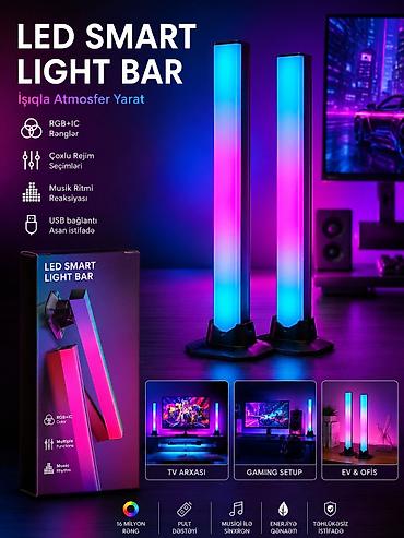 ambiyans: LED Smart Light Bar – işığı hiss et, atmosferi dəyiş. Xüsusiyyətlər — 2