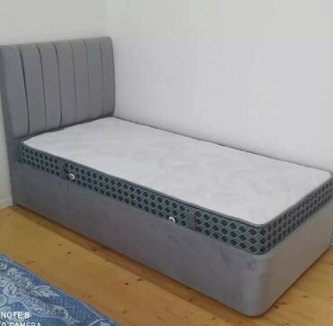 yataq qonaq dəsti: Новый, Односпальная кровать, С подъемным механизмом, С матрасом, Без выдвижных ящиков, Турция