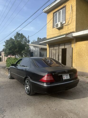мерседес бенз с: Mercedes-Benz S-Class: 2002 г., 5 л, Автомат, Бензин, Седан