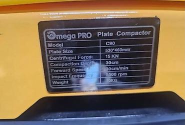 транс: Виброплита Omega PRO C90 Тип: бензиновая виброплита (Plate — 3
