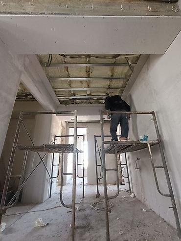 Монтажные работы: Гипсакардон Потолок Гипсакардон стена КГЛ Гипсокартонные работы под — 1