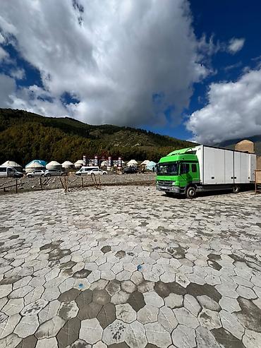 козырек 124: Грузовой автомобиль Mercedes-Benz Atego 1224 (борт-фургон) - Тип — 9