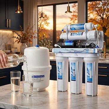 Фильтры для питьевой воды: Система очистки воды «Reverse Osmosis System» с накопительным баком - — 8
