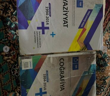 Digər məktəb dərslikləri: Hazırlıq üçün çox yaxşıdı bu kitablar.Eləsi var təzədiqiyməti 1-3 — 12