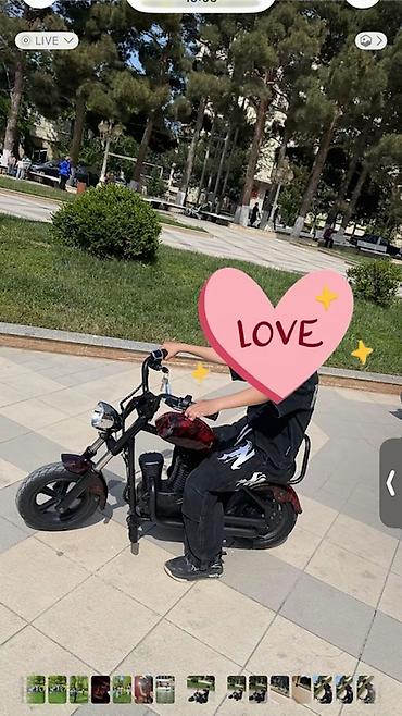 mashin al: Uşaq elektrik motosikleti. Cox az iştanlib ıdeal vaziyetadi. 550 — 1