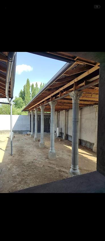 Железобетонные столбы для заборов: Декоративные монолитные колонны из бетона Римский колона куйуп Беребиз — 12