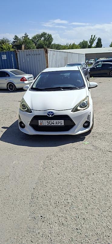 тойота приус с: Toyota Aqua: 2016 г., 1.5 л, Вариатор, Гибрид, Хэтчбэк — 5