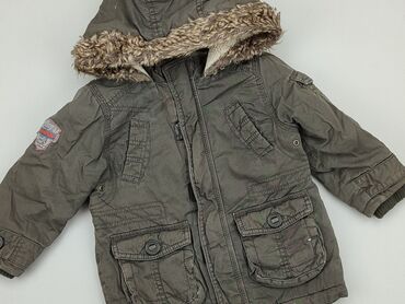 kombinezon zimowy dla dziewczynki z futerkiem: Winter jacket, 1.5-2 years, 86-92 cm, condition - Good