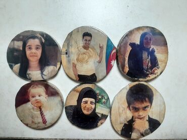 Digər ev dekoru: Soyuducu üçün maqnitli şekiller Taxtadan hazırlanmış, Quran ayələri və — 25