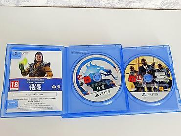 Oyun diskləri: PS4 disk =20azn / PS5 disk =50azn Mortal kombat 40azn / mağaza deyil — 3