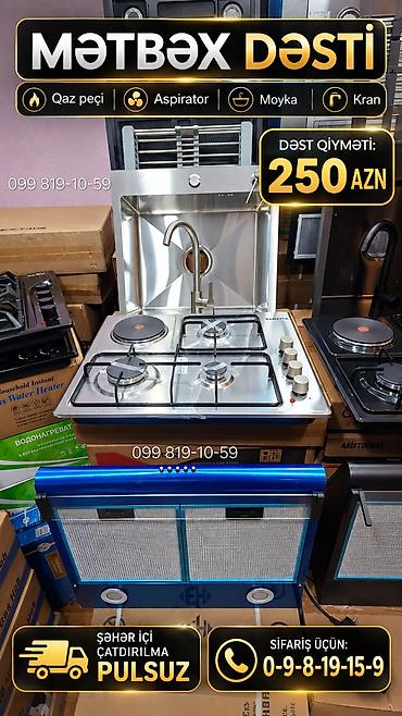 kontakt home duxovkalar: Qarışıq sobası Stolüstü, 4 gözlü, Yeni — 2