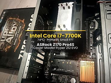 i7 7700k: Prosessor Intel Core i7 7700k, > 4 GHz, 4 nüvə, İşlənmiş — 1