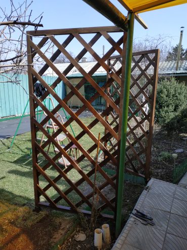 мебель для сада и огорода: Такие решетки украсят любой огород, сад, двор Продаю решетки, можно