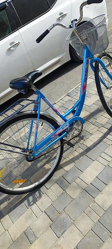 Şəhər velosipedləri: Şəhər tipli velosiped – STELS 28 - Rəng: metalik mavi, klassik aşağı — 12