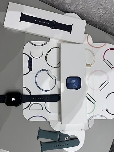 apple whatch: Apple Watch 9/45 (Series modelini qutu dizaynından tanıyanlar üçün) — 2