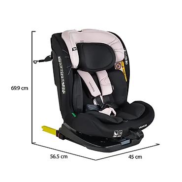 metro deca: Moni Auto sedište za decu Vamos 40–150 cm – Baby Pink (šifra — 2