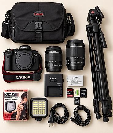 canon 4000d: 📷 Canon EOS 700D — полный комплект с двумя объективами Продаю — 1