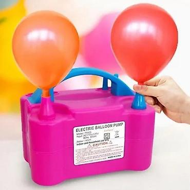 Kompresori za vazduh: ELEKTRICNA PUMPA ZA BALONE NOVA 2 MLAZNICE 650W AKCIJA | Cene nisu — 5