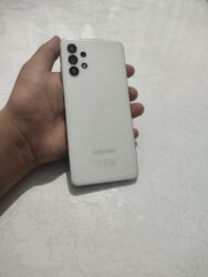 симкарта карпаратиф: Samsung Galaxy A32, Б/у, 64 ГБ, цвет - Белый, 2 SIM