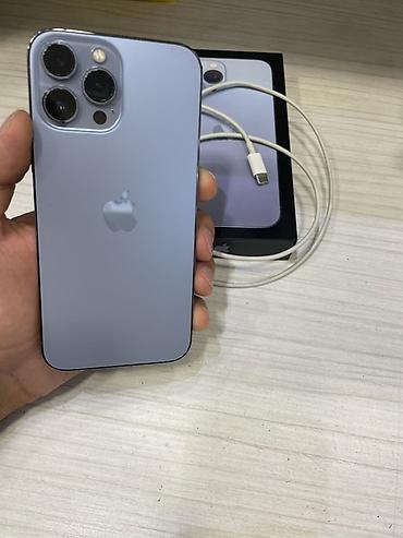 IPhone 13 Pro Max, 256 GB, Sierra Blue, Face ID, Simsiz şarj lalafo.az -da IPhone 13 Pro Max, 256 GB, Sierra Blue, Face ID, Simsiz şarj