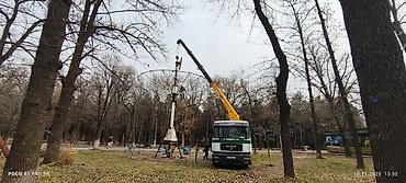 Стрела 15 м, 8000 т, Борт 12000 кг