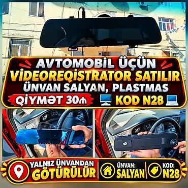 azercell internet paketleri limitsiz: Avtomobil üçün videoreqistrator güzgü formatında model — 1