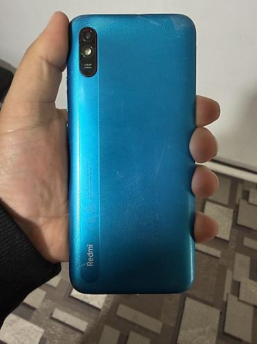Redmi, Redmi 9A, Б/у, 32 ГБ, цвет - Голубой, 2 SIM