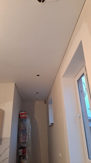 Натяжной потолок: Натяжной потолок Матовое Монтаж — 9