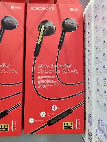 ugreen hitune max5c: Проводные наушники BOROFONE BM63 с микрофоном - Тип: внутриканальные — 1