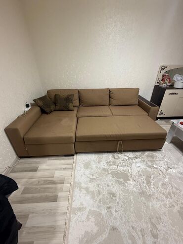 Divanlar: Künc divan, İşlənmiş, Açılan, Bazalı, Parça, Çatdırılma yoxdur — 4