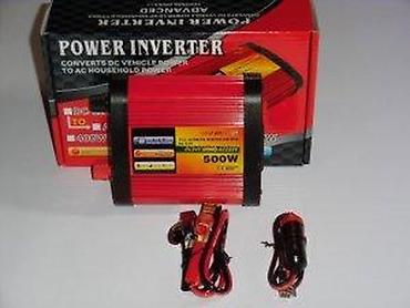 Pretvarači napona: Pretvarač napona – Power Inverter 500W - Ulaz: 12V DC (auto — 6