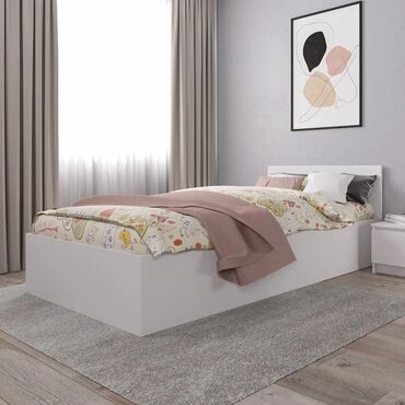 металлический кровать: Односпальная Кровать, Новый
