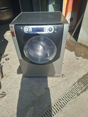 Paltaryuyan maşınlar: Paltaryuyan maşın Hotpoint Ariston, 8 kq, Avtomat, Qurutmasız, Kredit yoxdur
