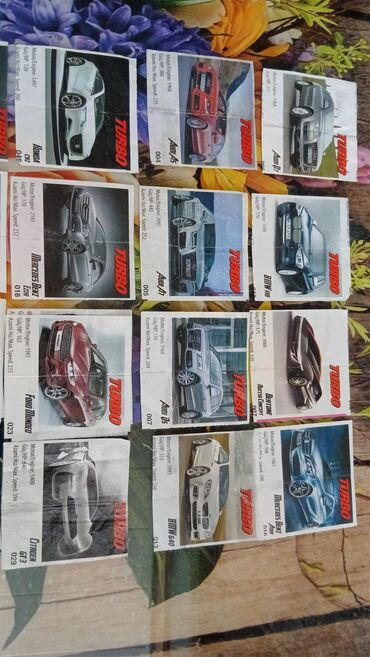 Kolleksiya kartları: Turbo saqqız kartları – böyük kolleksiya Məlumat: - “Turbo” avtomobil — 8