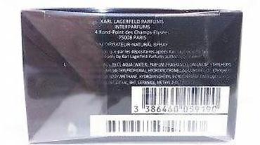 avon sat: KARL LAGERFELD HOMME EDT 50ML | Karl Lagerfeld homme edt 50ml — 6