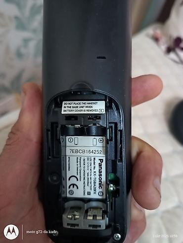 Stasionar telefon Panasonic, Simsiz, İşlənmiş, Ödənişli çatdırılma