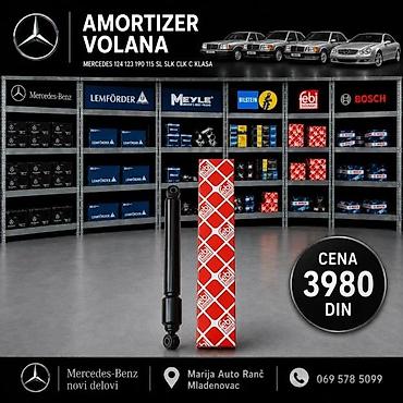 alat za opruge amortizera: MERCEDES SL SLK CLK C KLASA AMORTIZER VOLANA | Amortizer volana — 3