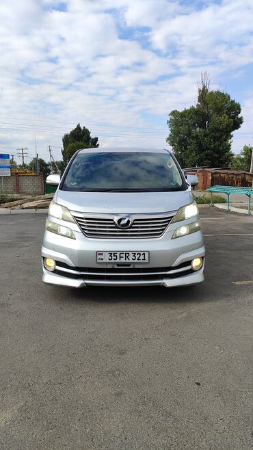 Toyota: Toyota Vellfire: 2011 г., 2.4 л, Вариатор, Бензин, Минивэн