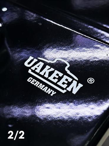 baking oven: Газовая варочная панель UAKEEN (Germany), 2 конфорки - Тип конфорок — 3