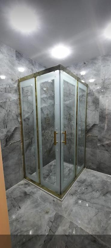 Şüşə duş kabinası – künc yerləşdirmə, 4 tərəfli - Material: temperli lalafo.az -da Şüşə duş kabinası – künc yerləşdirmə, 4 tərəfli - Material: temperli