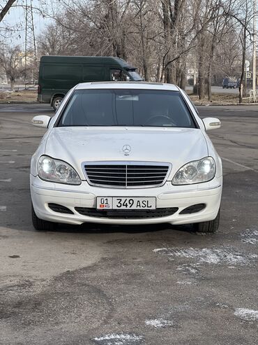 Mercedes-Benz: Mercedes-Benz S-Class: 2002 г., 5 л, Автомат, Газ, Седан