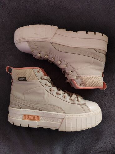 pertle za cizme: Puma, 40.5, color - Beige