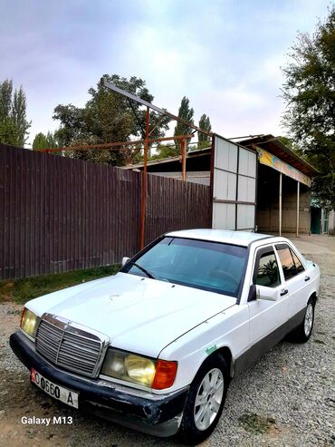 Mercedes-Benz 190: 1990 г., 2 л, Механика, Дизель, Седан