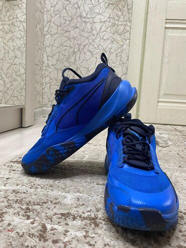 Кроссовки и спортивная обувь: Мужские кроссовки, 42, Puma, Новый, цвет - Синий, Самовывоз, Платная доставка