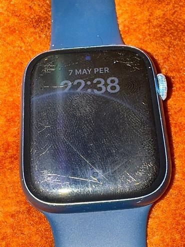 könək: İşlənmiş, Smart saat, Apple, Sensor ekran, rəng - Mavi — 3