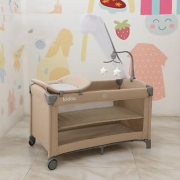 Manejlər: Kidilo 2in1 Multifunksional Uşaq Beşiyi – Model T-702L 👶 Rahatlıq və — 8