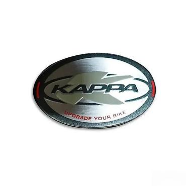 stranger things: Kappa ovalna aluminijumska značka/bedž za motocikl - Originalni Kappa — 1