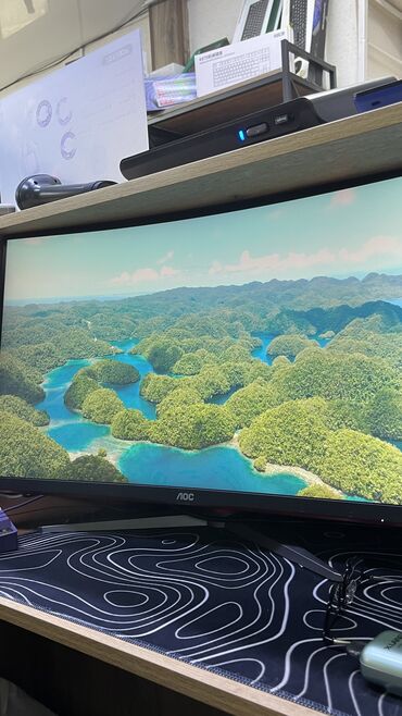Мониторы: Монитор, AOC, Новый, LED, 27" - 28" — 8